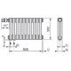 Zehnder Charleston 2060/20 V