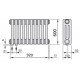 Zehnder Charleston 3060/20 №5510
