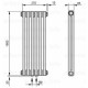 Arbonia Röhrenradiatoren 2180/6 V
