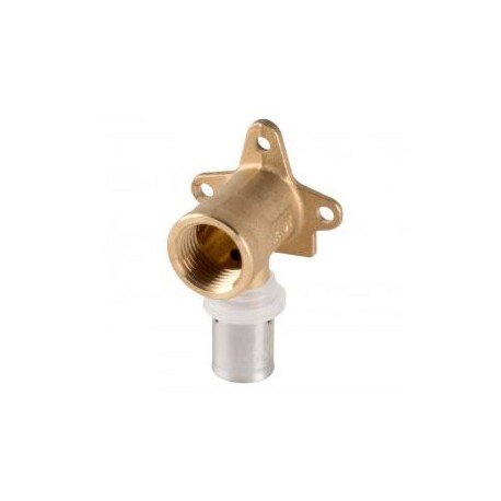 Коліно настінне Pexal Brass