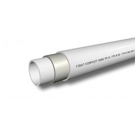 Полипропиленовая труба Firat Composite PN20 (белая)