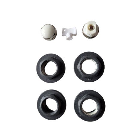 Комплект футорок Grebenka Metallic Grey