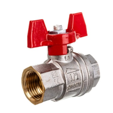 Шаровой кран RuB ВВ (бабочка)